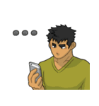 ハスキー男子（個別スタンプ：18）