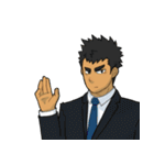 ハスキー男子（個別スタンプ：34）