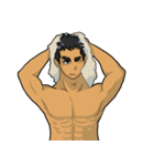 ハスキー男子（個別スタンプ：35）