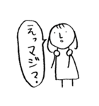 落書き少女（個別スタンプ：27）