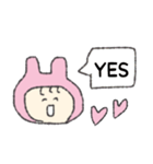 まなみちゃんスタンプ（個別スタンプ：3）
