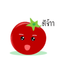 Veggie Fruity (Thai)（個別スタンプ：1）