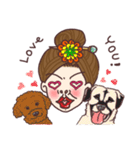 Crazy Mom（個別スタンプ：7）