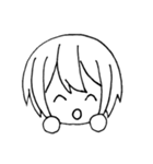 顔文字ちゃん♡（個別スタンプ：5）