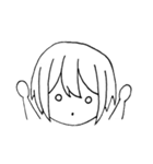 顔文字ちゃん♡（個別スタンプ：11）