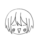 顔文字ちゃん♡（個別スタンプ：18）