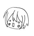 顔文字ちゃん♡（個別スタンプ：21）
