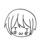 顔文字ちゃん♡（個別スタンプ：31）