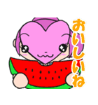 ハートプラムだよ。（個別スタンプ：24）