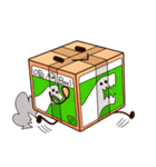 Box with his friends（個別スタンプ：34）