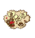 Choc Baby say three words.（個別スタンプ：26）