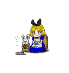 ゲームの国のアリス（個別スタンプ：1）