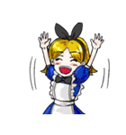 ゲームの国のアリス（個別スタンプ：22）