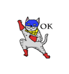 calico cat with american Shorthair（個別スタンプ：13）