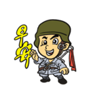 The soldier（個別スタンプ：1）