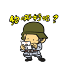 The soldier（個別スタンプ：19）