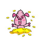 Lazy Pig Pop（個別スタンプ：16）