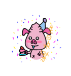Lazy Pig Pop（個別スタンプ：17）