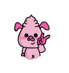Lazy Pig Pop（個別スタンプ：21）
