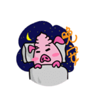 Lazy Pig Pop（個別スタンプ：22）