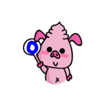 Lazy Pig Pop（個別スタンプ：35）