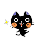 くろねこ マイロー（個別スタンプ：9）