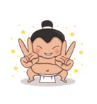 Skylar the sumo wrestler 2（個別スタンプ：1）