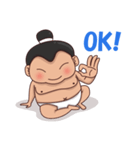 Skylar the sumo wrestler 2（個別スタンプ：9）