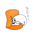 困り眉のネコ（個別スタンプ：19）