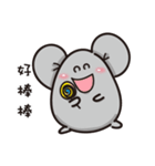 Pa mouse amd egg mouse（個別スタンプ：34）