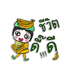 Hi！ my name is Banana man.^__^（個別スタンプ：6）