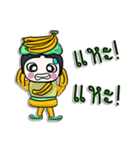 Hi！ my name is Banana man.^__^（個別スタンプ：7）