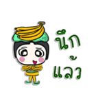 Hi！ my name is Banana man.^__^（個別スタンプ：9）