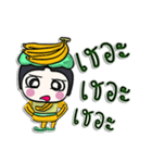 Hi！ my name is Banana man.^__^（個別スタンプ：13）