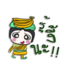 Hi！ my name is Banana man.^__^（個別スタンプ：22）