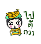 Hi！ my name is Banana man.^__^（個別スタンプ：24）