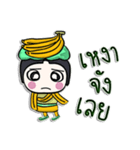 Hi！ my name is Banana man.^__^（個別スタンプ：25）