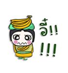 Hi！ my name is Banana man.^__^（個別スタンプ：39）