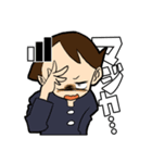テンション三段活用スタンプ（個別スタンプ：19）