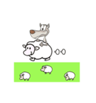 Animated Stickers of The sheep（個別スタンプ：14）