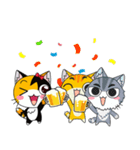 C-A-T : Calico Cat（個別スタンプ：22）