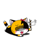 C-A-T : Calico Cat（個別スタンプ：23）