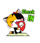 C-A-T : Calico Cat（個別スタンプ：40）