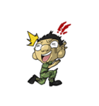 Nose's Military Life（個別スタンプ：6）