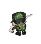 Nose's Military Life（個別スタンプ：10）