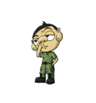 Nose's Military Life（個別スタンプ：11）