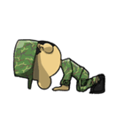 Nose's Military Life（個別スタンプ：12）