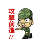 Nose's Military Life（個別スタンプ：21）