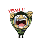 Nose's Military Life（個別スタンプ：24）