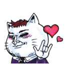 Make Me Monster : Forever Alone Cat（個別スタンプ：24）